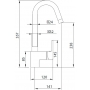 Смеситель Koller Pool Round Arc (RA0500)