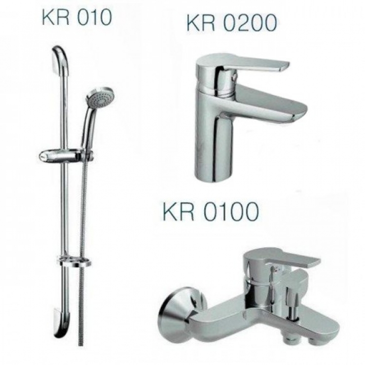 Душевой набор Koller Pool Kvadro KR0200+KR0100+KR010