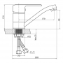 Смеситель для кухни SW Magnum 003М