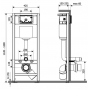 Инсталяция Q-tap Nest M425-M08SAT с накладной панелью