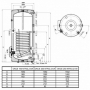 Водонагреватель Drazice OKCE 160 NTR/2,2kW (1106711101)  