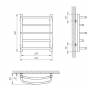 Полотенцесушитель Laris Евромикс П5 400х500 71207653