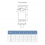 Водонагреватель Thermo Alliance плоский 50 л, 1х(0,8+1,2) кВт DT50V20G(PD)-D