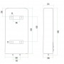 Водонагреватель Thermo Alliance 80 л, сухой ТЭН 2 кВт (0,8+1,2) (DT80V20G(PD)D/2)