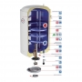 Комбинированный водонагреватель Aquahot 100 л левый, мокрый ТЭН 142612070125061