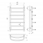 Полотенцесушитель Laris Евромикс П7 400 х 700 71207558