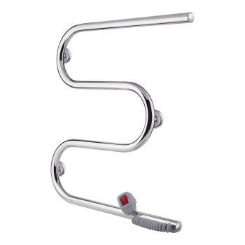Полотенцесушитель электрический Qtap Snake (CRM) 500х500 RE