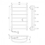 Полотенцесушитель Laris Евромикс П7 Э 450 х 700 73207027