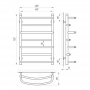 Полотенцесушитель Laris Евромикс П7 450 х 700 71207147