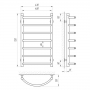 Полотенцесушитель Laris Омега П7 400 х 700