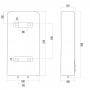 Водонагреватель Thermo Alliance 80 л, мокрый ТЭН 2 кВт (0,8+1,2) (DT80V20G(PD)/2)