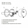 Нагрівальний фланець Drazice TPK 210-12/2,2 кВт (2110053)