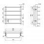 Водяной полотенцесушитель Lidz Standard (CRM) D32/20х1/2