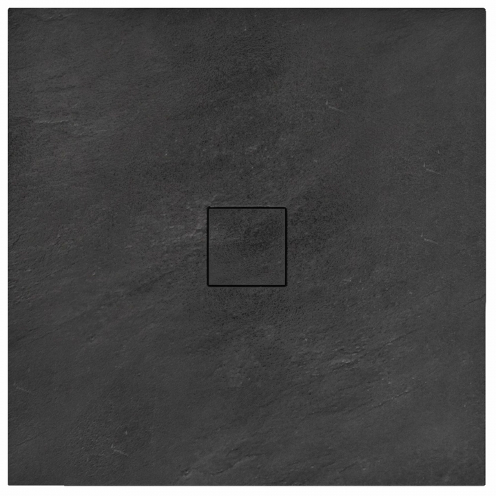 Душевой поддон REA BLACK STONE 90X90