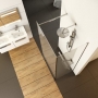 Душевой уголок Ravak ST Walk-In Corner 1100x800x2000 блестящий