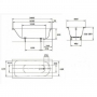 Ванна стальная Kaldewei Saniform Plus 180x80 (112800010001)