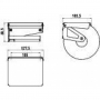 Бумагодержатель закрытый Emco Polo 0700 001 01