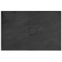 Душевой поддон REA BLACK STONE 80X120