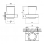 Стакан Qtap Sklenka 6102103C