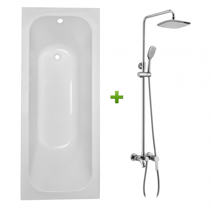 Ванна + душевая система Volle Altea SET20210207