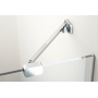 Душевой уголок полукруглый Ravak Brilliant BSKK4-80 хром+транспарент