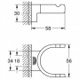 Крючок Grohe Selection 41049000