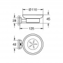 Мыльница Grohe Essentials Cube 40754001