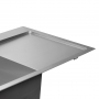 Набор 3 в 1 Qtap кухонная мойка DK7850L 3.0/1.2 мм Satin + сушилка + дозатор для моющего средства