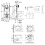 Набор инсталляция 4 в 1 Grohe Rapid SL 3884000G + унитаз с сиденьем Qtap Aries QT0333063ERW