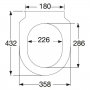 Унитаз подвесной Villeroy&Boch Subway 2.0 с крышкой Slimseat (5614A101+9M78S101 )