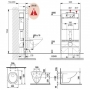 Інсталяція з унітазом Roca Mateo 7893100010