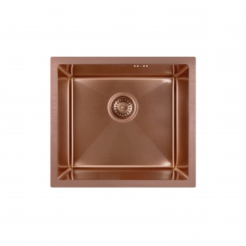 Кухонная мойка Qtap D4843BR 2.7/1.0 мм Bronze (QTD4843BRPVD10)