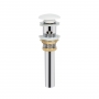 Раковина-чаша Qtap Scorpio 460х460х155 White с донным клапаном QT14117046LW