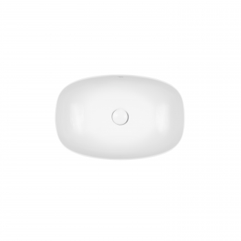 Раковина-чаша Qtap Cardinal 600х380х140 White с донным клапаном QT04117060TW