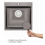 Кухонная мойка Qtap D5050BL 2.7/1.0 мм (QTD5050BLPVD10)