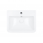 Раковина подвесная моноблок Qtap Tern 565х445х385 White с донным клапаном QT1711003GW