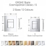 Клавиша смыва Grohe Skate Cosmopolitan S 37535P00