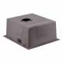 Кухонная мойка Qtap D4843BL 2.7/1.0 мм (QTD4843BLPVD2710)
