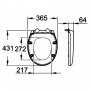 Крышка+сидение Grohe Bau Ceramic 39435000