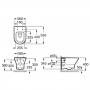 Унитаз подвесной Roca Nexo c крышкой Soft-Close (A34H648000)