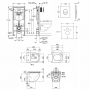 Набор инсталляция 4 в 1 Grohe Rapid SL 38722001 + унитаз с сиденьем Qtap Robin QT1333046ENRW