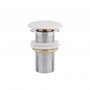 Раковина-чаша Qtap Scorpio 505x385x120 White с донным клапаном QT14112202W