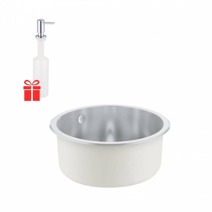 Набір Grohe мийка кухонна K200 31720SD0 + дозатор для мийного засобу Contemporary 40536000