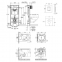 Набор инсталляция 4 в 1 Grohe Rapid SL 38772001 + унитаз с сиденьем Qtap Aries QT0333063ERW