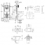 Набор инсталляция 4 в 1 Grohe Rapid SL 3884000G + унитаз с сиденьем Qtap Tern QT1733052ER