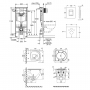 Набор инсталляция 4 в 1 Grohe Rapid SL 38772001 + унитаз с сиденьем Qtap Robin QT1333046ERW