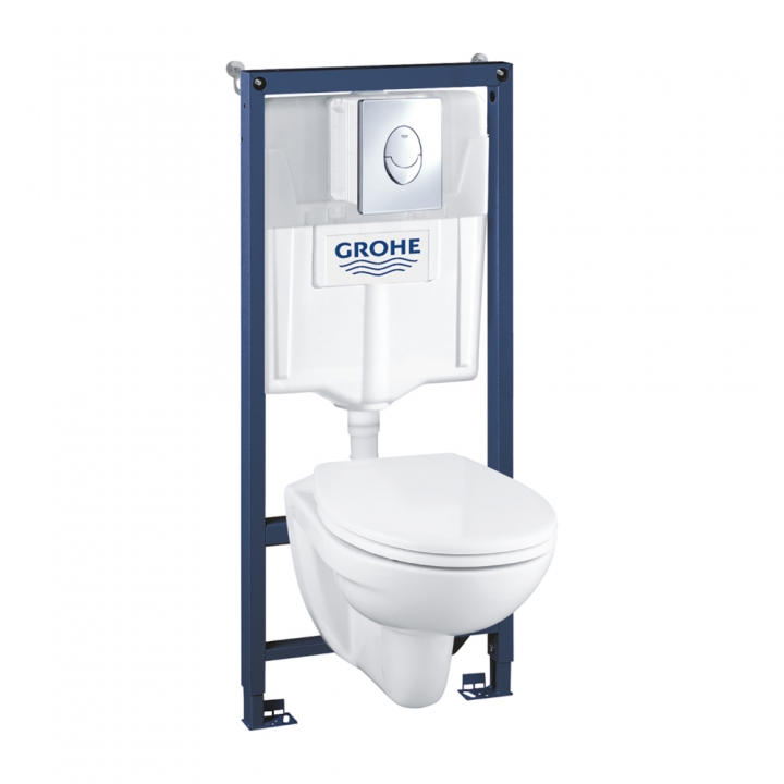 Унитаз+Инсталляция Grohe Solido Compact 39400000