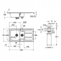Набор Grohe мойка кухонная K400 31569SD0 + дозатор для моющего средства Contemporary 40536000