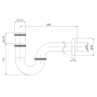 Сифон для раковины 1 1/4
