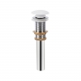 Раковина-чаша Qtap Scorpio 815х410х135 White с донным клапаном QT142203PW
